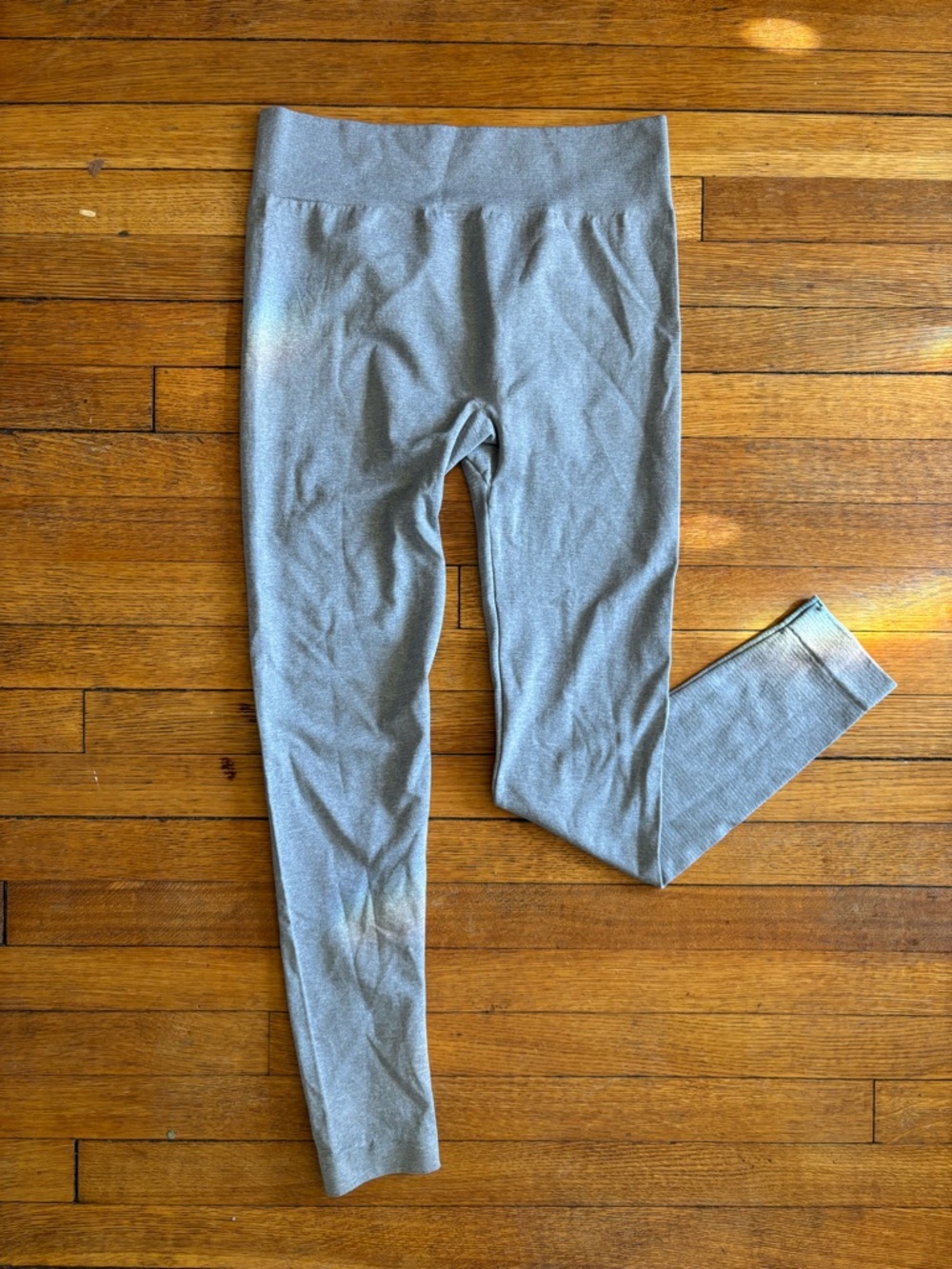 Lane Bryant Light Gray Seamless Stretch Leggings size C/D